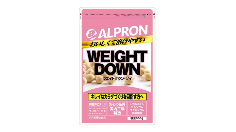 アルプロン ウェイトダウン大豆プロテイン」実際の口コミレビュー！不味い？美味しい？ - エラベル