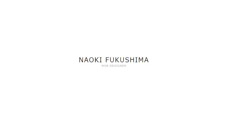 NAOKI FUKUSHIMA