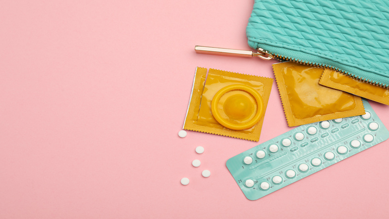 コンドームや避妊具の写真
